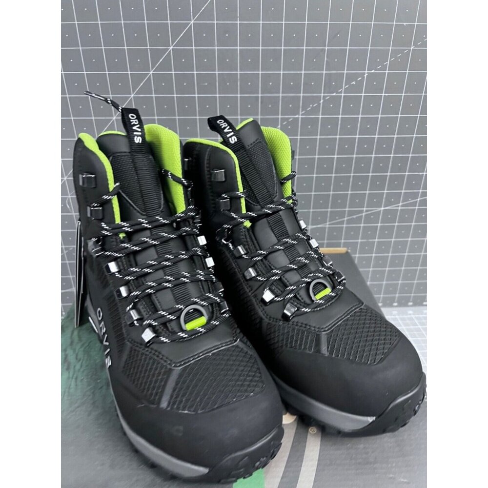 Orvis Black and Green Boots: Mens 7 women’s 8 - Picture 2 of 7